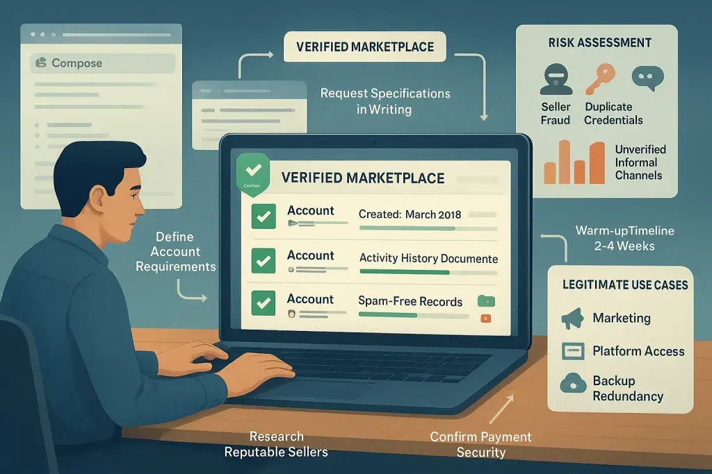 How to Safely Purchase Aged and Vintage Gmail Accounts for Reliable Online Access