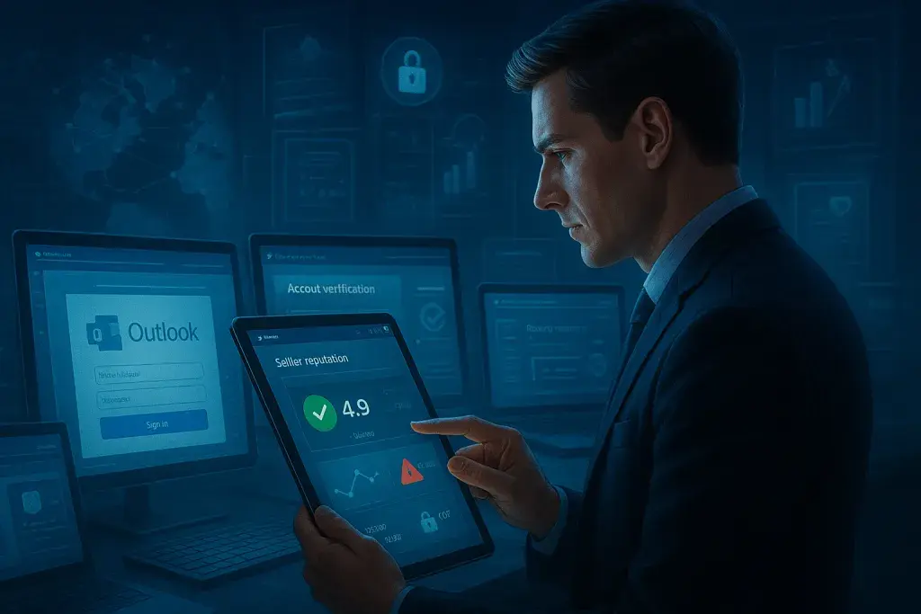 How to Safely Purchase and Verify Outlook Email Accounts from Trusted Sellers in the Marketplace