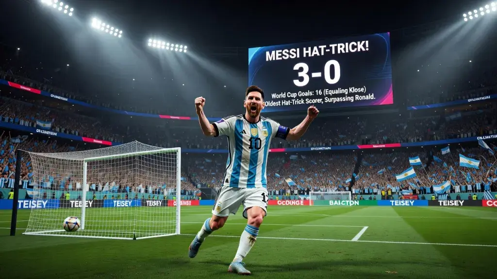 Messi Delivers Historic World Cup Hat-Trick to Silence the Doubters at 38