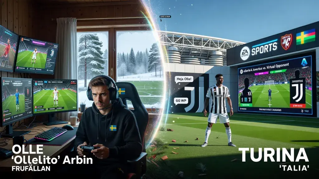 Juventus and EA SPORTS FC Chart "Ollelito" Arbin's Journey From Sweden to Turin