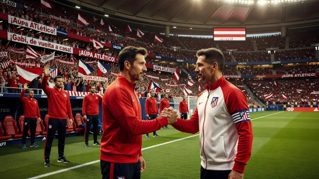Gabi Returns to Atlético Madrid as Assistant Coach, Replacing Nelson Vivas