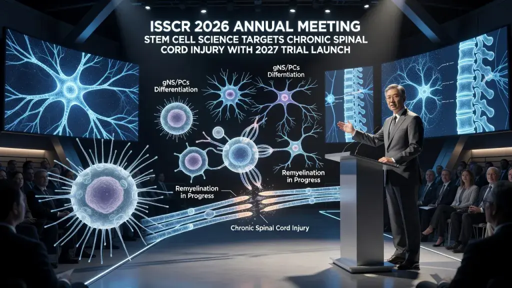 Stem Cell Science Targets Chronic Spinal Cord Injury With 2027 Trial Launch
