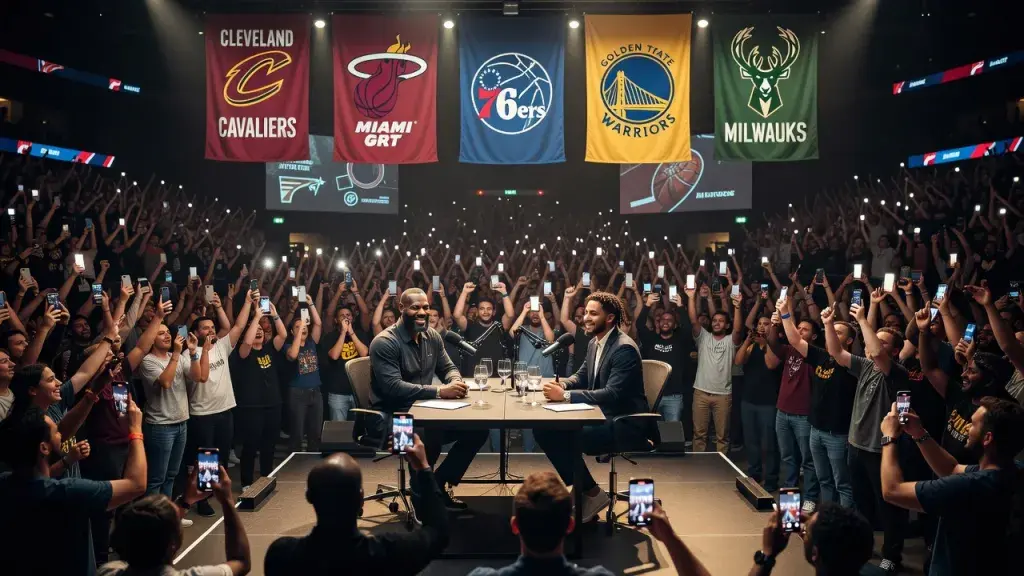 LeBron James Stays Silent on Next Move Despite Packed New York Crowd